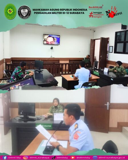 Pembacaan pemberitahuan putusan kasasi