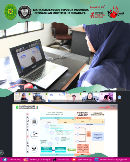 Pelatihan SPIP Batch II Mahkamah Agung RI
