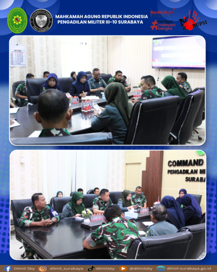 Monitoring dan Evaluasi Kesekretariatan