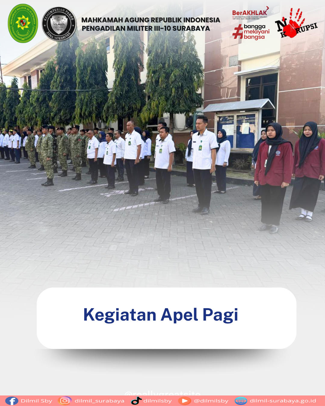 Kegiatan Apel Pagi