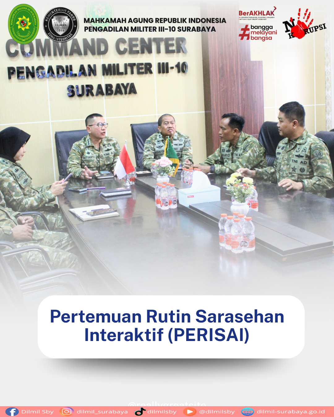 Pertemuan Rutin Sarasehan Interaktif (PERISAI)