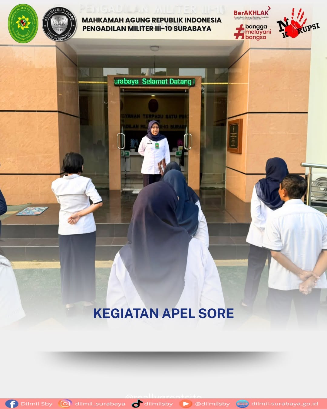 Kegiatan Apel Sore