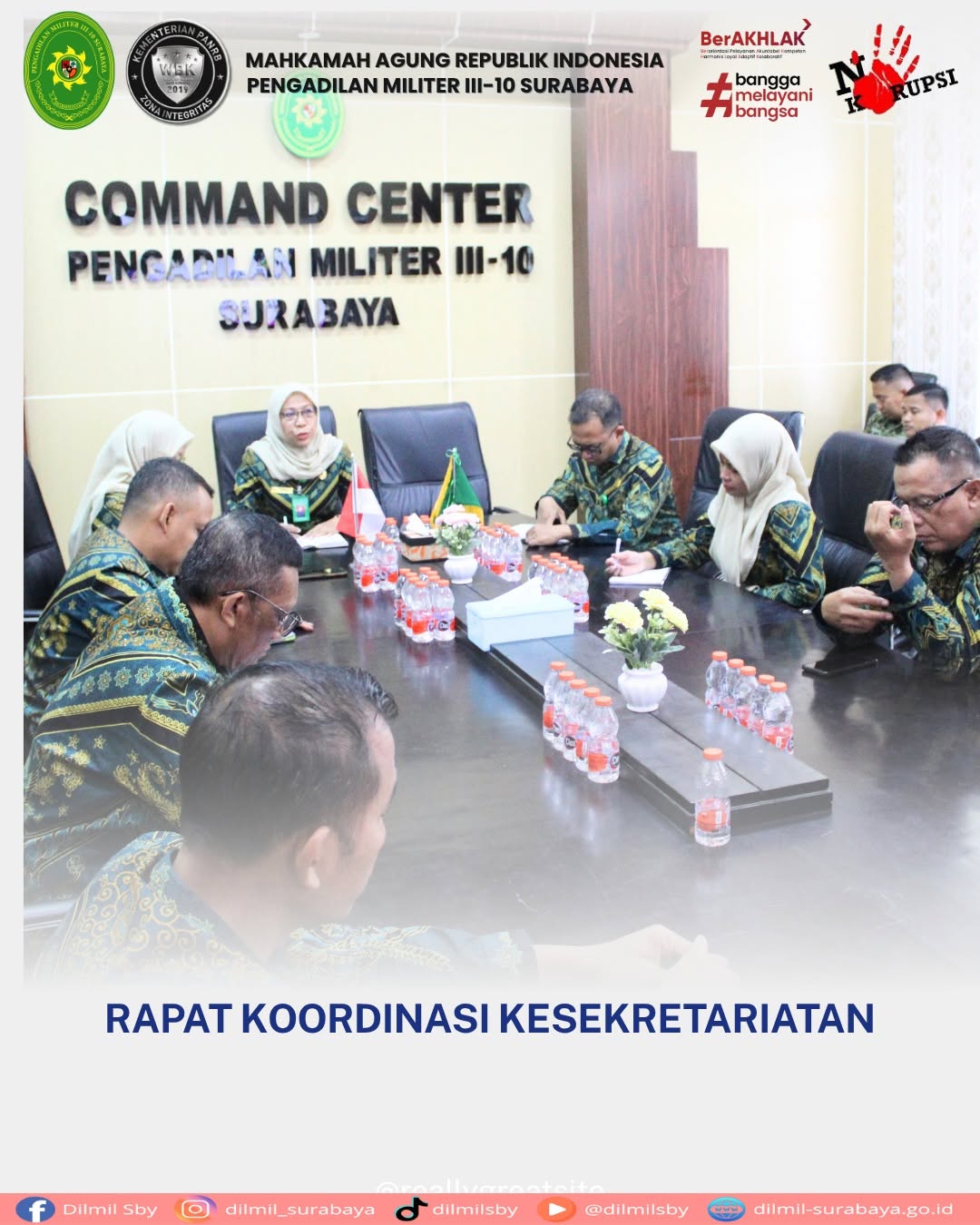 Rapat Koordinasi Kesekretariatan